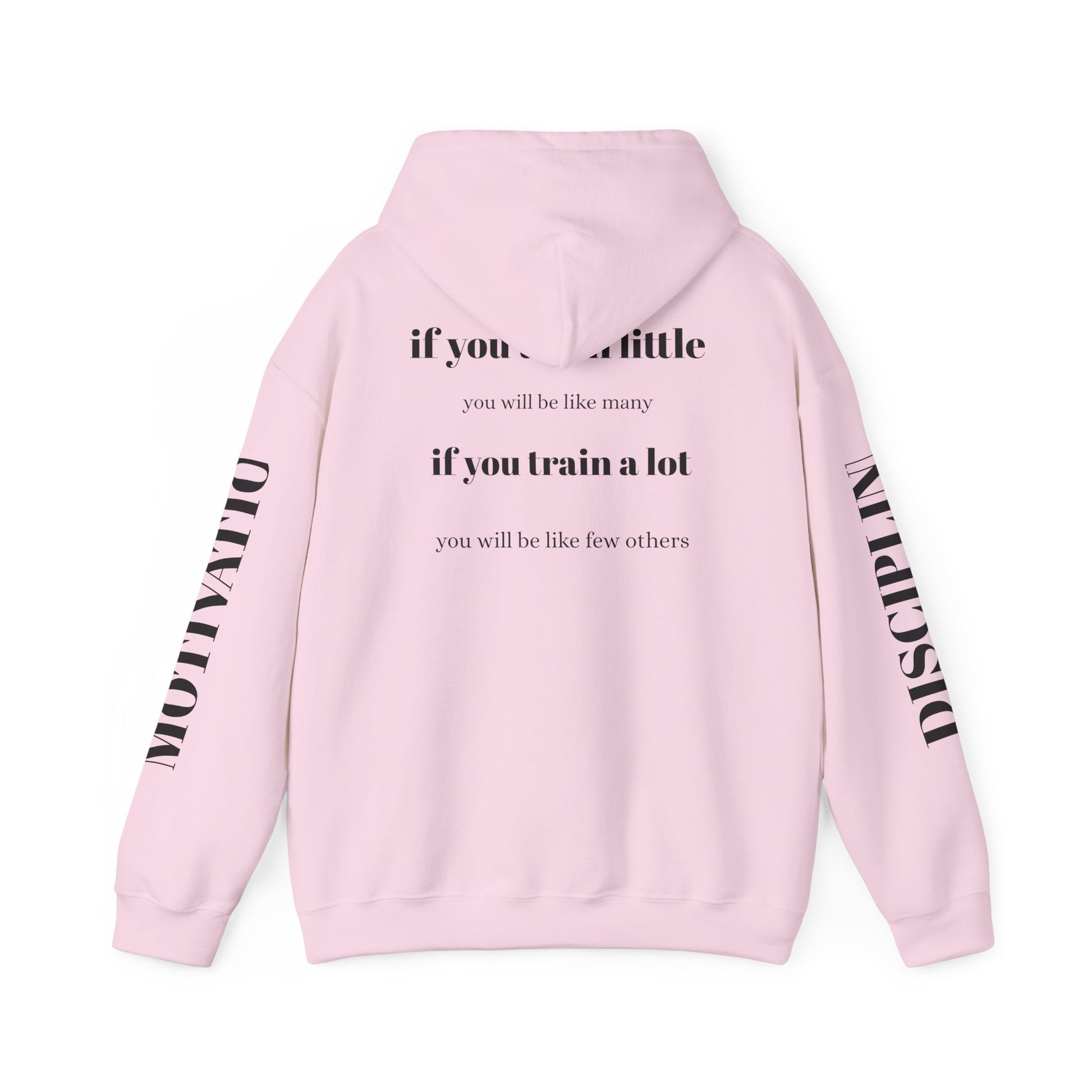Motivational Unisex Hoodie, Comfortable Sportswear, Perfect for Gym Lovers, Gift for Fitness Enthusiasts, Inspirational Sweatshirt