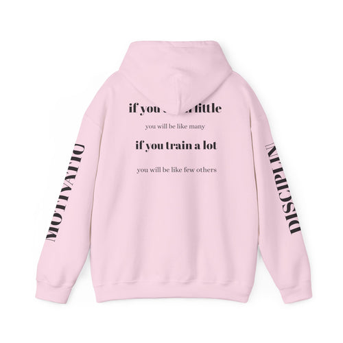 Motivational Unisex Hoodie, Comfortable Sportswear, Perfect for Gym Lovers, Gift for Fitness Enthusiasts, Inspirational Sweatshirt