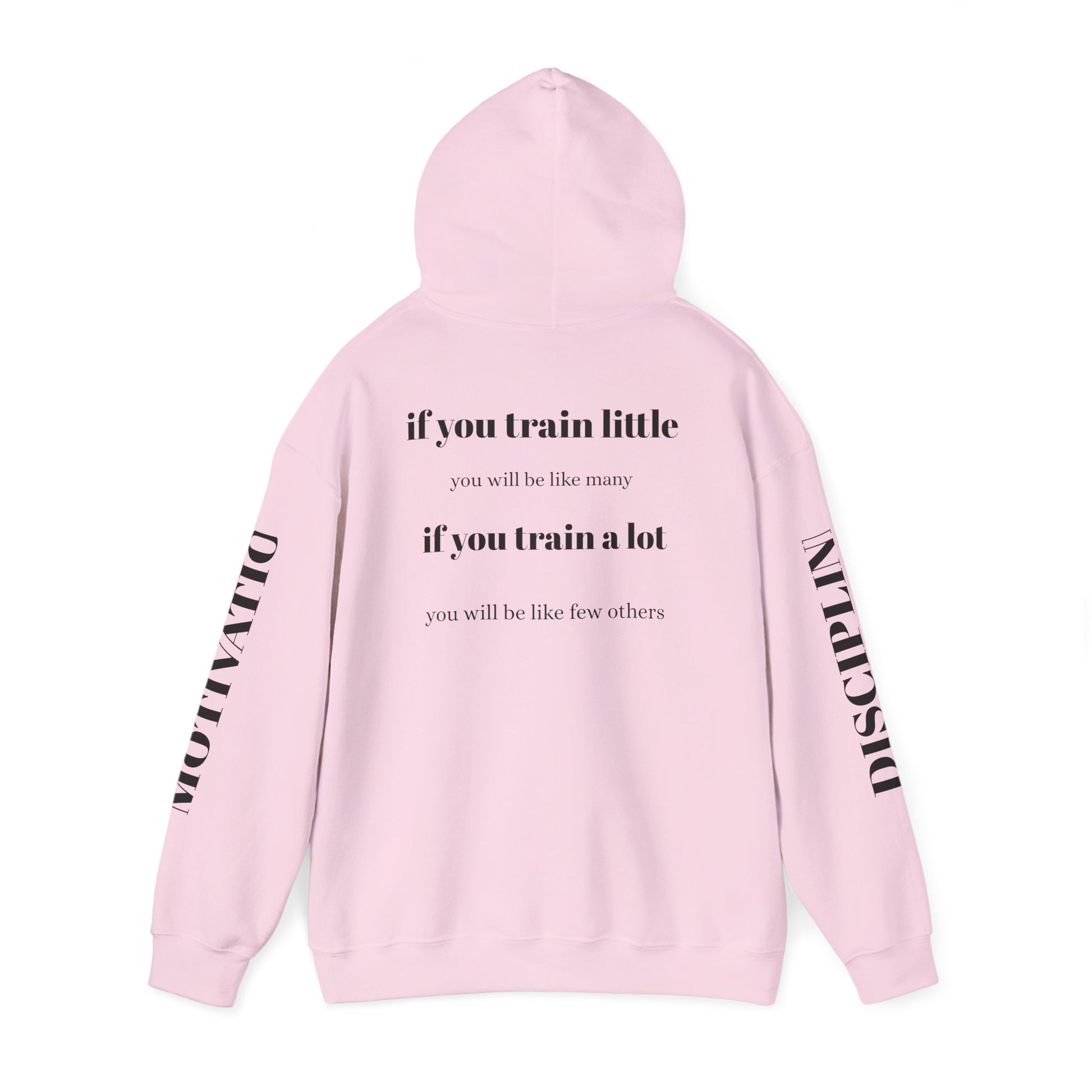 Motivational Unisex Hoodie, Comfortable Sportswear, Perfect for Gym Lovers, Gift for Fitness Enthusiasts, Inspirational Sweatshirt